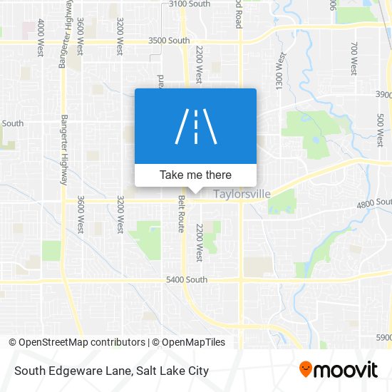 Mapa de South Edgeware Lane