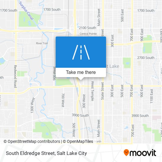 South Eldredge Street map