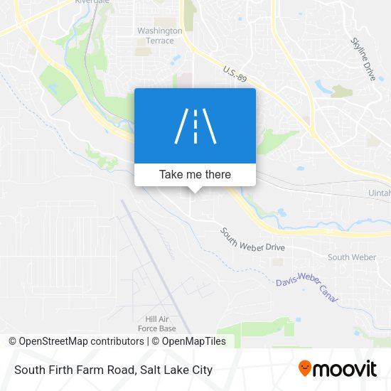 Mapa de South Firth Farm Road