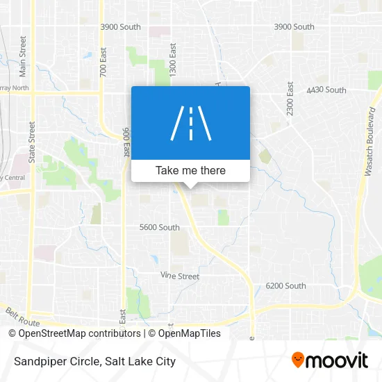Sandpiper Circle map