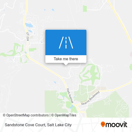 Sandstone Cove Court map