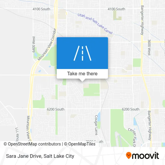 Sara Jane Drive map