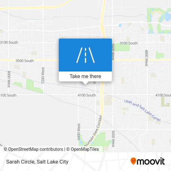 Mapa de Sarah Circle