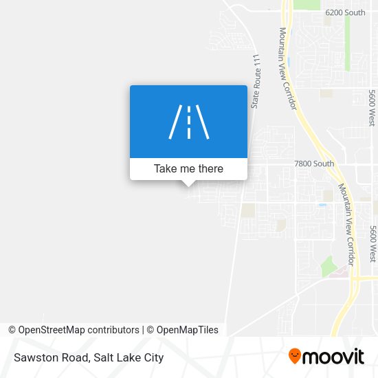 Sawston Road map