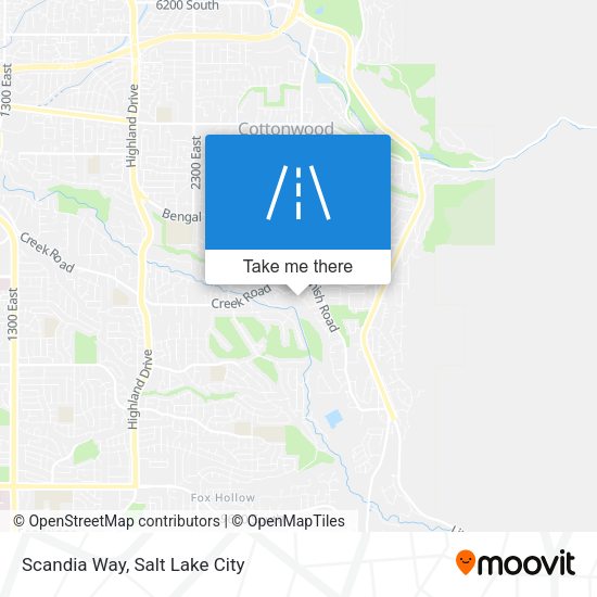 Mapa de Scandia Way