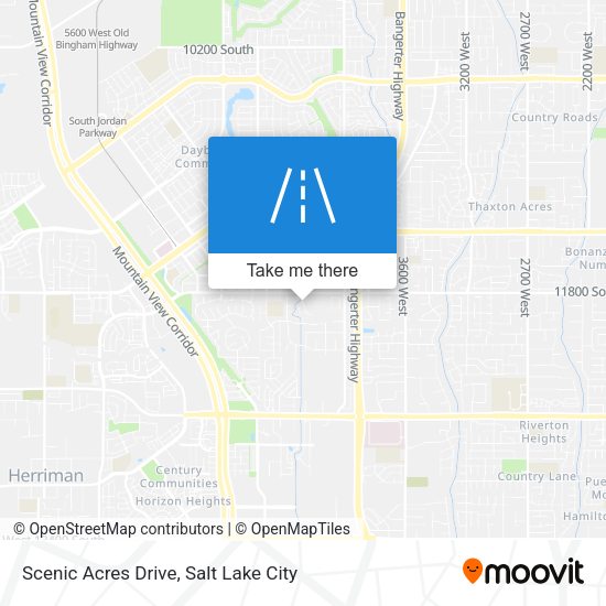 Scenic Acres Drive map