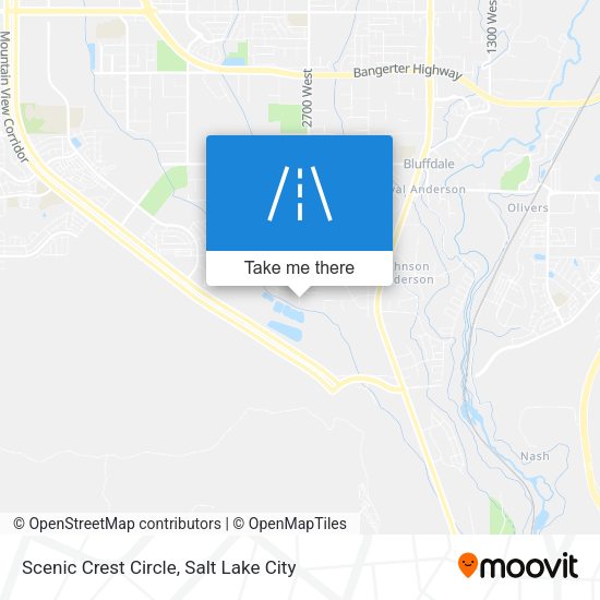 Mapa de Scenic Crest Circle