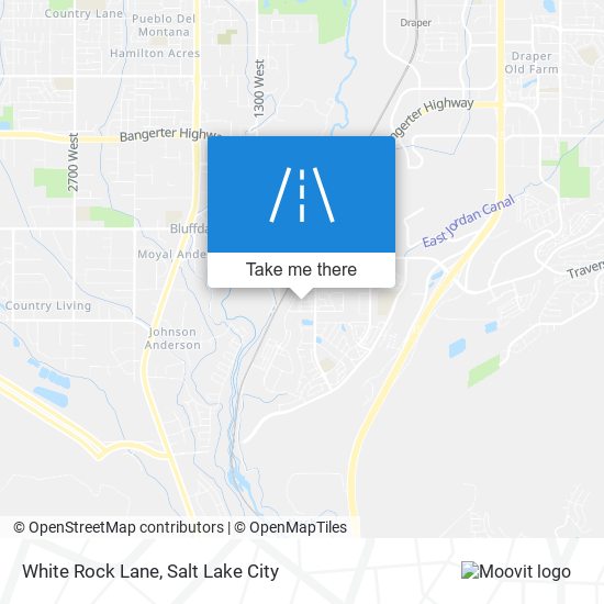 Mapa de White Rock Lane