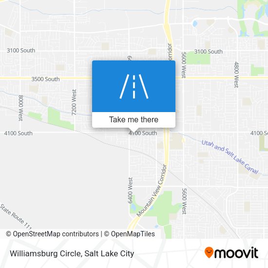 Mapa de Williamsburg Circle