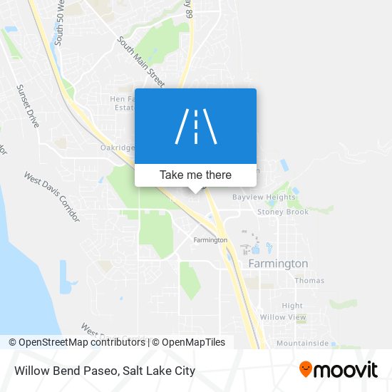 Willow Bend Paseo map