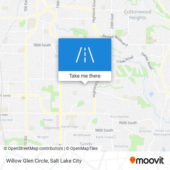 Mapa de Willow Glen Circle