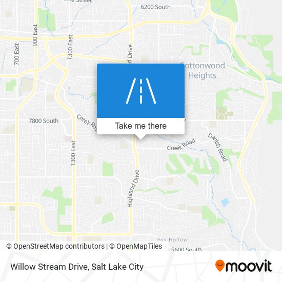 Willow Stream Drive map