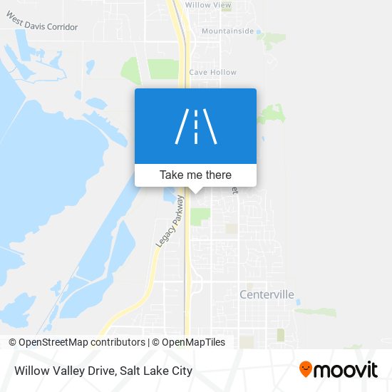 Willow Valley Drive map