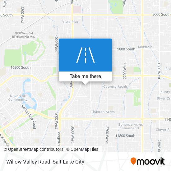 Mapa de Willow Valley Road