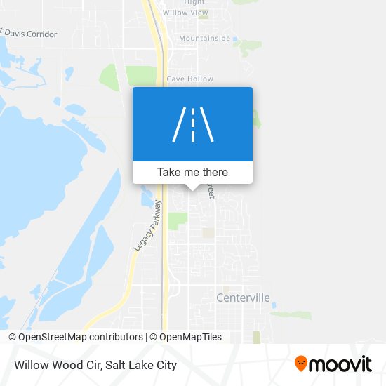 Willow Wood Cir map