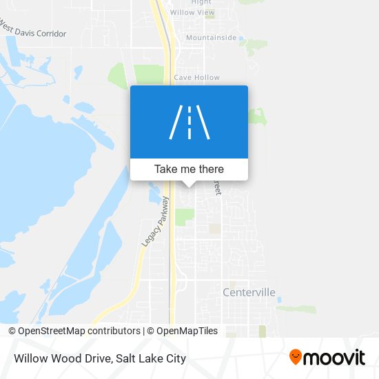 Willow Wood Drive map