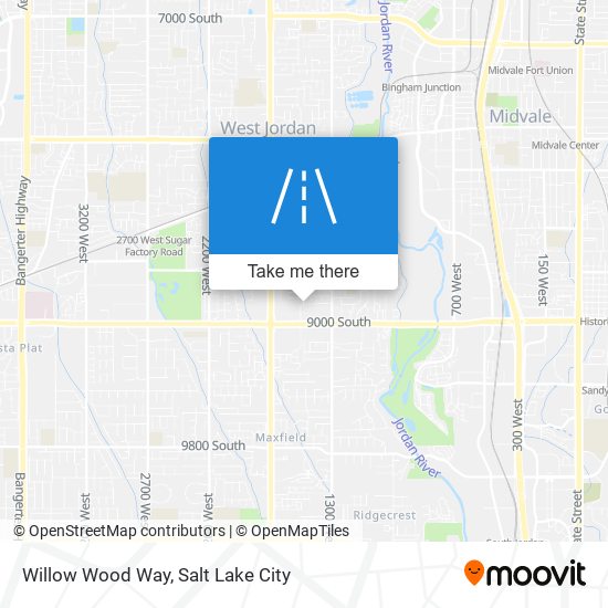 Mapa de Willow Wood Way