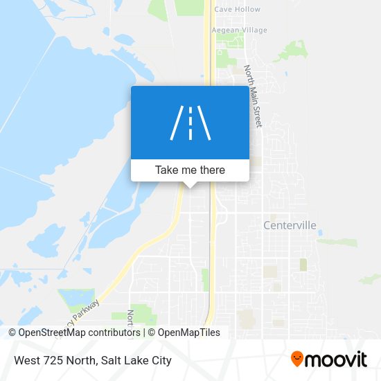 Mapa de West 725 North