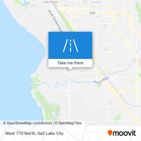 Mapa de West 770 North