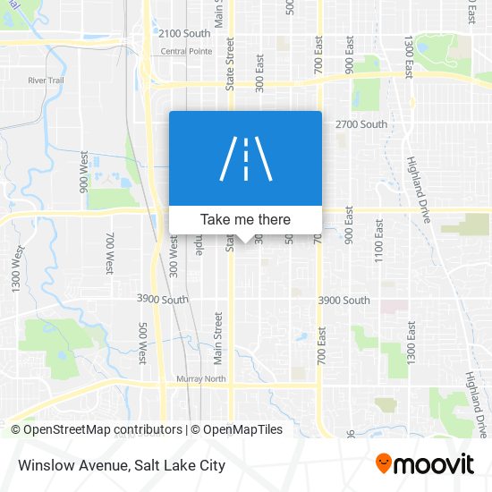 Winslow Avenue map