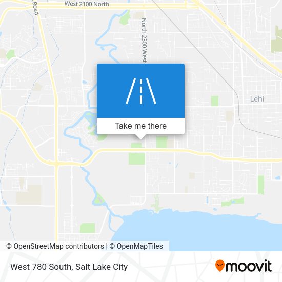 Mapa de West 780 South