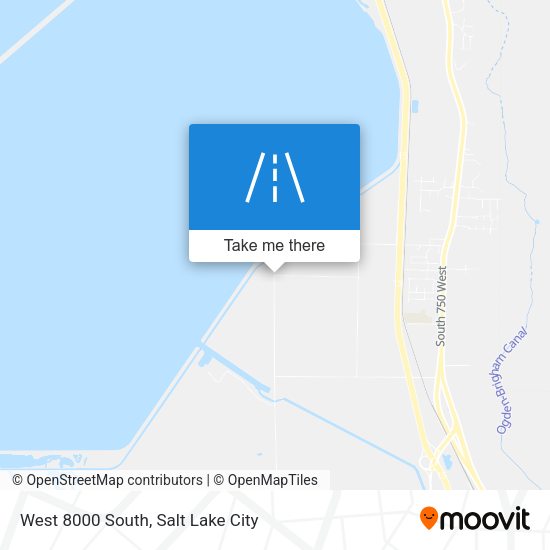 Mapa de West 8000 South