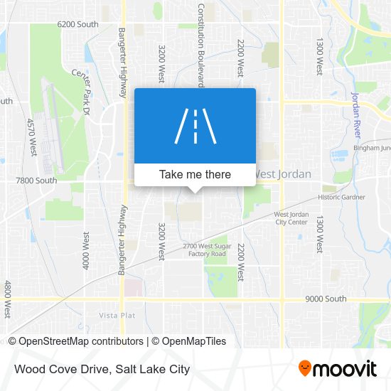 Wood Cove Drive map