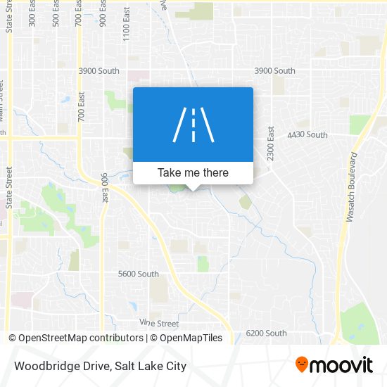 Woodbridge Drive map