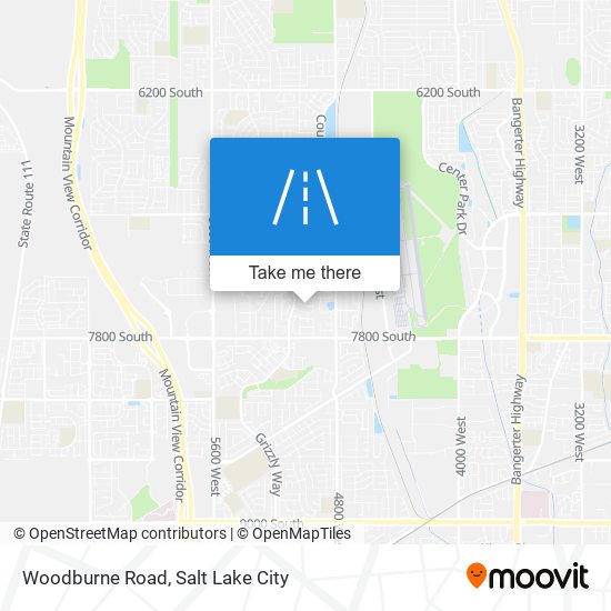 Mapa de Woodburne Road