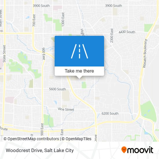 Woodcrest Drive map