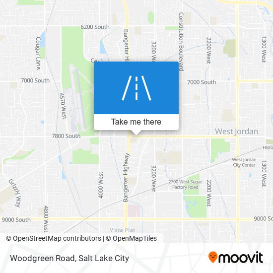 Mapa de Woodgreen Road