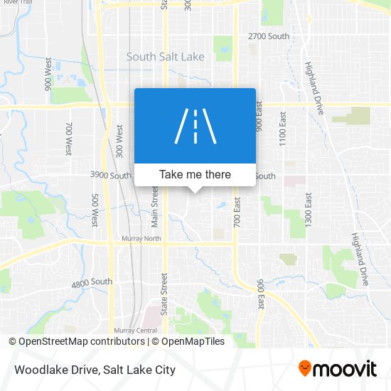 Woodlake Drive map