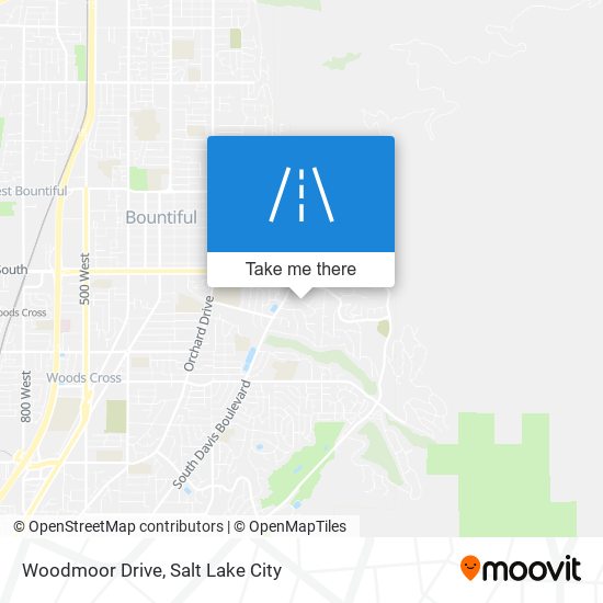 Mapa de Woodmoor Drive