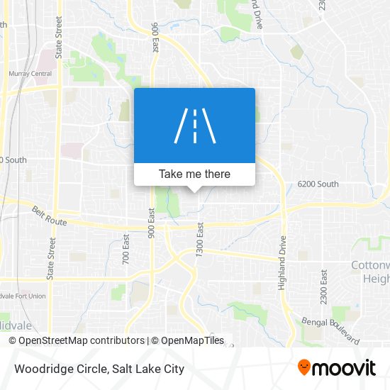 Woodridge Circle map