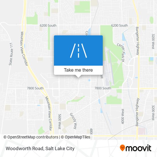 Woodworth Road map