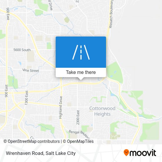 Wrenhaven Road map