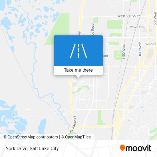 Mapa de York Drive