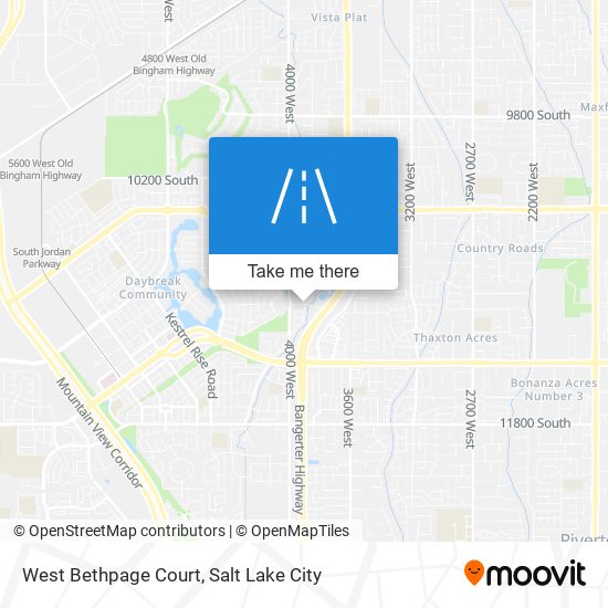 West Bethpage Court map