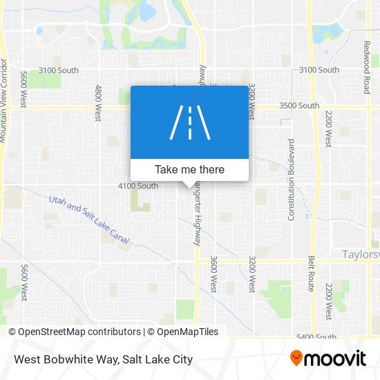 West Bobwhite Way map