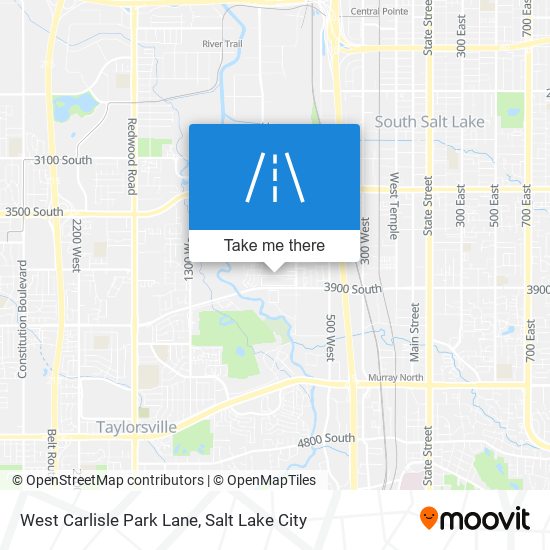 Mapa de West Carlisle Park Lane