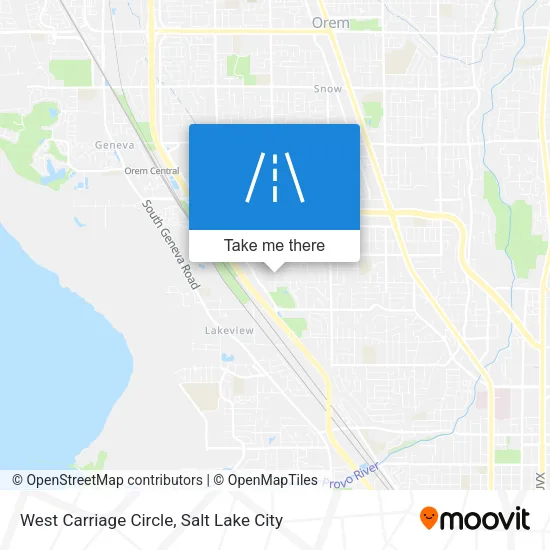West Carriage Circle map