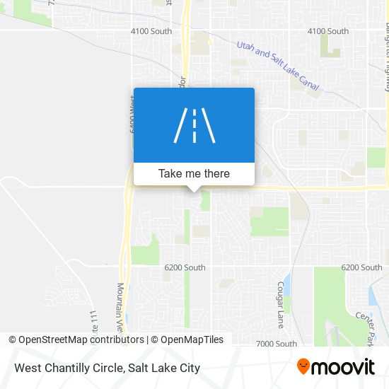 West Chantilly Circle map