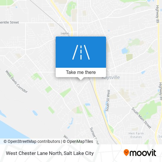 Mapa de West Chester Lane North