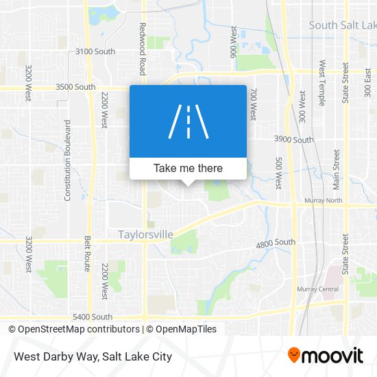 West Darby Way map