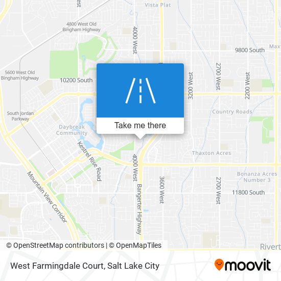 Mapa de West Farmingdale Court