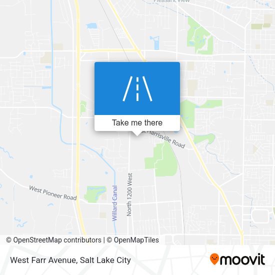 West Farr Avenue map