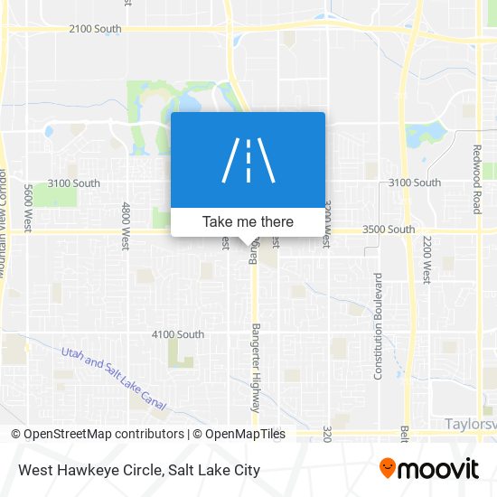 Mapa de West Hawkeye Circle