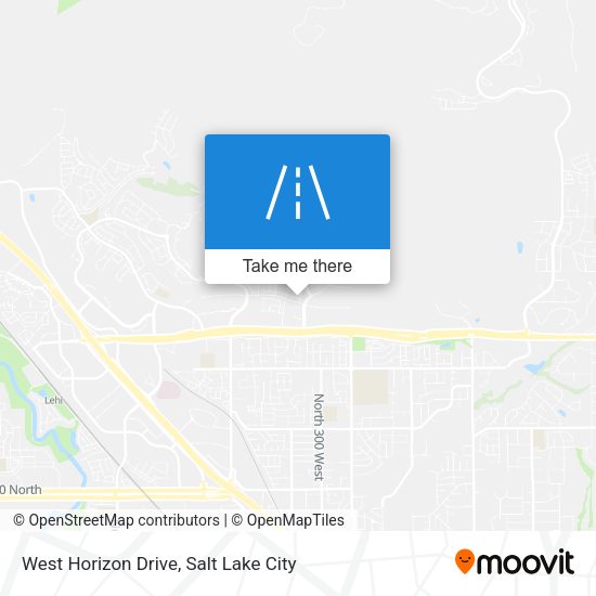 West Horizon Drive map