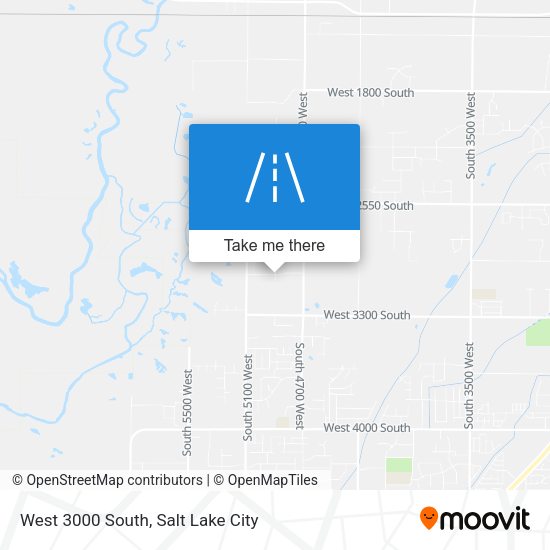 Mapa de West 3000 South