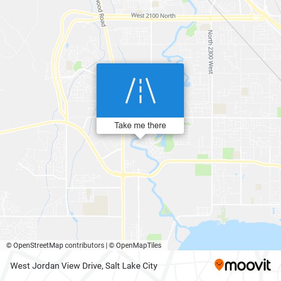 Mapa de West Jordan View Drive